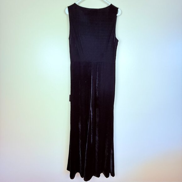 NWT Lulus Velvet Maxi Dress – Sz M - Picture 4 of 12